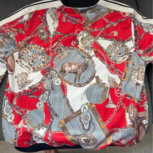 Palm Angels multi color Graphic Jacket